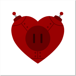 Robot Heart Posters and Art